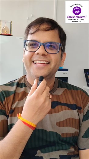 Smile Makers Dental Clinic on Instagram: "A smile transformation that speaks for itself... . . Book your slot today on 8379997772. . . Smile Makers Dental Clinic Pimple saudagar and khadki, Pune. Since 2003 . . #trendingreels #pimplesaudagar #smilemakers #pune #invisalign"