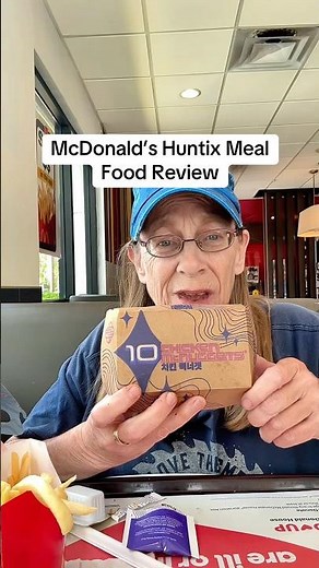 McDonald’s Huntrix Meal Nuggets and Sauces Food Review #mcdonalds #huntrix #fastfoodreview