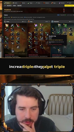 130 Rage As A Fury Warrior in WoW: Forever