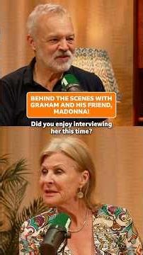 When your mate drops you for... MADONNA. Sorry, Maria! 😂 #Madonna #Confessions #GrahamNorton