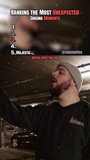 Ranking THE MOST Unexpected Singing Moments