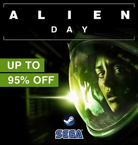 👽Last chance to facehug some discounts! The entire Alien collection is on sale on Steam, including Alien: Isolation up to 95% off! bit.ly/2Vw19mT 👩‍🚀To celebrate, we’ve also uploaded free animated library art for Alien: Isolation! Get your gift here: bit.ly/AlienLb | SEGA