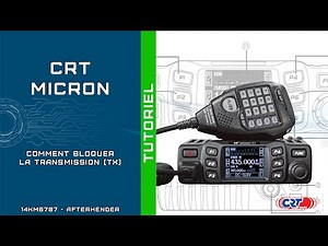 Mini Tuto n°3: Bloquer la transmission sur le CRT MICRON, autrement dit, touche pas à ça p'tit c0n !