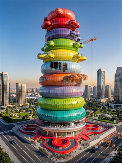 A toy inspired Building.