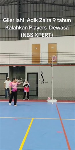 Giler lah! Adik Zaira 9 Tahun kalahkan players Dewasa @ Netball Shootout XPERT 1hb Feb 2026 Di Shootout Fever Hari Wilayah #netballshootout #lprevents #fyp