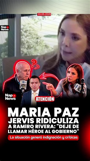 María Paz Jervis: no romantizar el servicio público en Ecuador