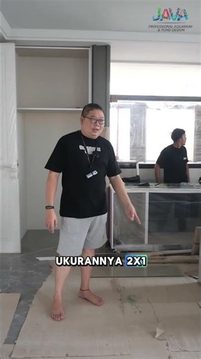 Keren! Project tank custom yang nyatu sama kabinet dan jadi pembatas ruang dalam luar!
