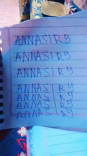 Handwritten List of Names on Notebook Paper