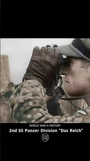 2. SS Panzer Division Das Reich of the German Waffen-SS during Normandy Landings #ww2 #panzer #tank