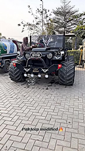 Custom Modified Jeep in Pakistan - 4x4 Monster Jeep Transformation