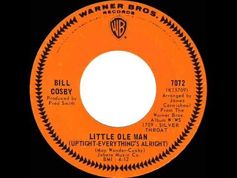 1967 HITS ARCHIVE: Little Ole Man (Uptight--Everything’s Alright) - Bill Cosby (mono 45)
