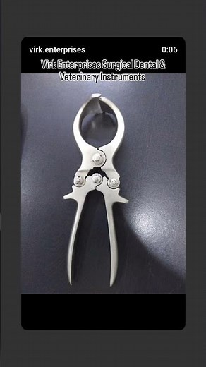 Burdizzo castrator Veterinary Instruments Virk Enterprises Surgical Dental & Veterinary Instruments.