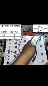 Electronics 101: LOGIC GATE (NOT)