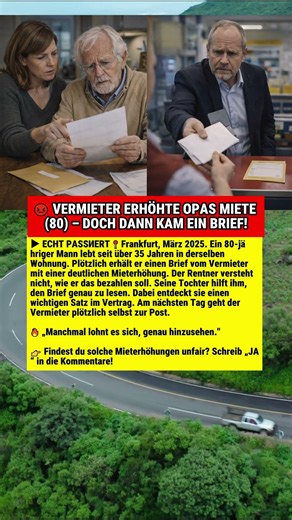 😡 VERMIETER ERHÖHTE OPAS MIETE (80) – DOCH DANN KAM EIN BRIEF!