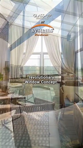 Motorized Glass Sliding Windows for Home, Cafe & Restaurant | Remote Control Balcony Enclosure