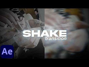 INSANE Shake Transition - After Effects Tutorial