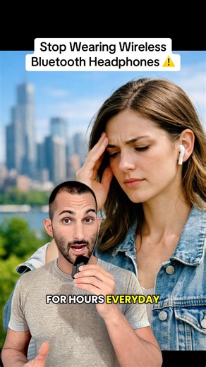 The health risks of wearing wireless Bluetooth headphones ⚠️