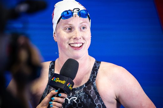 Lilly King on World-Leading 1:05 "I had no idea what I was going to go tonight"