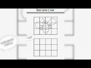 Grid drawing ideas for kids/drawing with the grid method