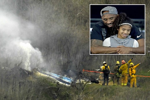 Graphic pics of Kobe Bryant and Gigi's bodies 'found on phones of EIGHT cops'