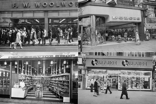 19 of the most popular high street shops of the 60s and 70s we have lost