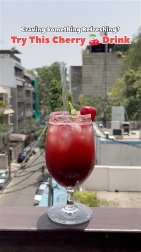 Tried the Viral Cherry Lemonade Recipe! 🍒🤤 | Refreshing Summer Drink #drink #madhusignaturekitchen