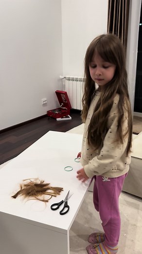 Моя Николь и её новая стрижка🙈😍