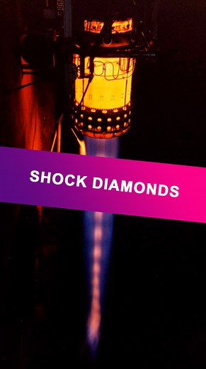 Shock diamonds form due to pressure differences between a jet engine's supersonic exhaust plume and the surrounding atmospheric air. This effect creates repeating diamond-shaped patterns, often referred to as a "shock diamond necklace." Seen in rocket engines and jet fighters, these formations showcase the power of supersonic propulsion. #ShockDiamonds #SupersonicExhaust #JetEngines #RocketScience #AerospaceEngineering #HighThrust #RocketPlume #JetPropulsion #MachEffect #Supersonic | Spaceagency
