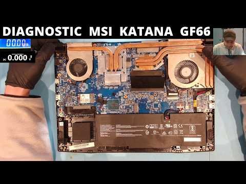 Diagnostic PC Gamer MSI Katana GF66