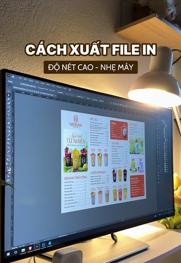 Hướng Dẫn Xuất File In Nét Cao Và Nhẹ Máy
