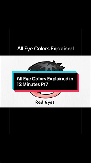 All Eye Colors Explained in 12 Minutes | red eyes #thepaintexplainer #eye #eyecolor #red #foryoupage