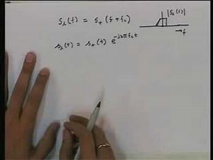 Lecture - 10 Bandpass Signal Representation ( Part 1 )