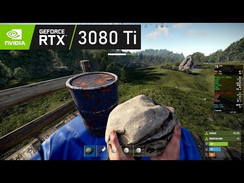 [4K60] Rust Gameplay | RTX™ 3080 Ti + Ryzen™ 9 5900X | Max Settings
