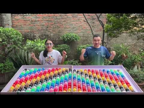 Puzzle sort ball challenge game solve mode in rainbow order