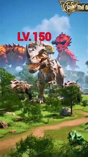 🦖 Dinosaur Evolution Battle | LV.10 to LV.150 EPIC Boss Fight 🔥 #DinosaurGame