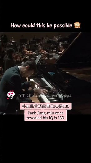 Park Jungmin's incredible performance as an autistic pianist #parkjungmin #朴正民 #박정민