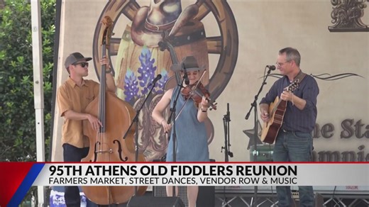 Athens Old Fiddlers Reunion kicks off, record crowd expected