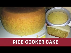 EASY RICE COOKER CAKE RECIPE || NO BAKE , NO OVEN CAKE RECIPE