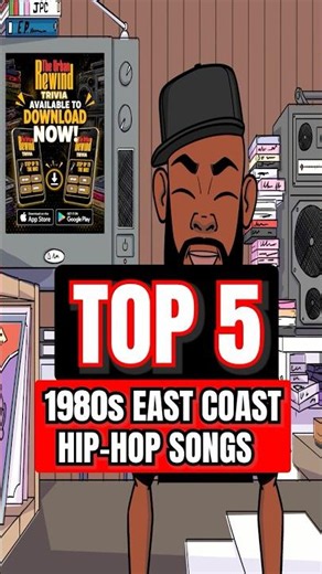 Top 5 East Coast Hip-Hop Songs of the 80s 🔥