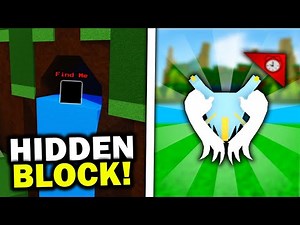 FIND HIDDEN BLOCK for RARE ITEMS!! | Build a boat for Treasure ROBLOX