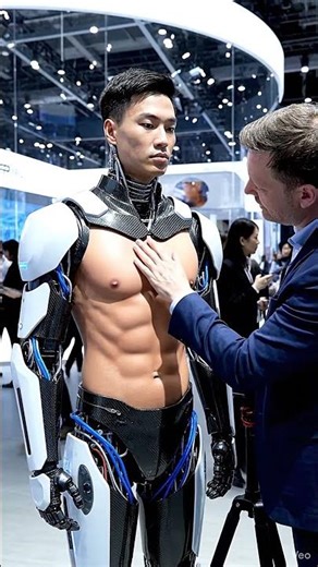 Too Real? 🤯 Touching the Future: Ultra-Realistic Humanoid Robot Test #Shorts