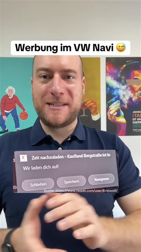 Auto Markus on Instagram: "Bald AdBlocker im Auto normal? Bei VW gibt es Werbeeinblendungen während der Fahrt. Zwar muss man in der App aktiv zustimmen, aber wer liest sich bitte immer alles durch. #autos #vw #volkswagen"