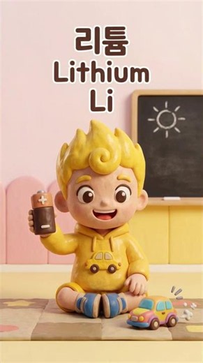 🔋 리튬(Lithium, Li) | 원소 주기율표 3편 #레모앤바나 #유아교육 #원소주기율표