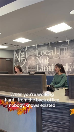 From the back office to the teller line, we all work together to serve our community.🏦 #LocalNotLimited Member FDIC.