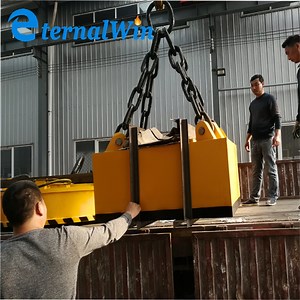 [Hot Item] Crane Lifting Electromagnet Magnetic Plate Scrap Metal Magnet for Grinding Machine