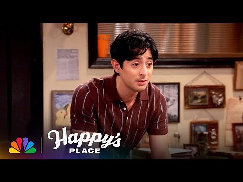 Steve Opens Up to Bobbie About His OCD | Happy's Place | NBC