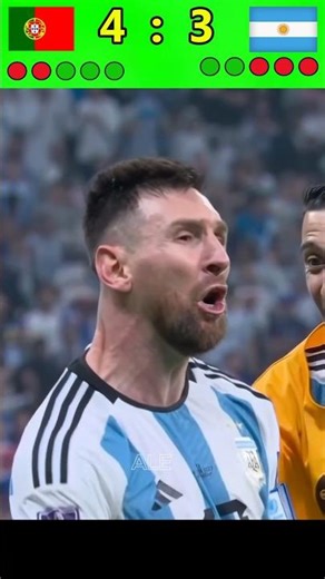 messi vs Ronaldo ⚽ Messi vs Ronaldo – A Legendary Clash Ends in Ronaldo's Glory #ronaldo #messi