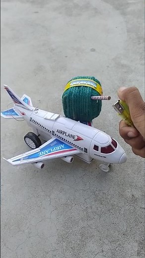 Rc flying airplane lelo toy testing