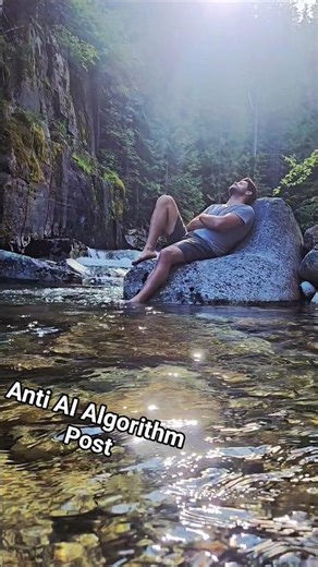 RESET YOUR ALGORITHM Watch this 5 times to rid your algorithm of AI. #deepthinking #modernproblems