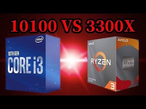 Core i3-10100 対 Ryzen 3 3300X ~1万円台CPU対決~